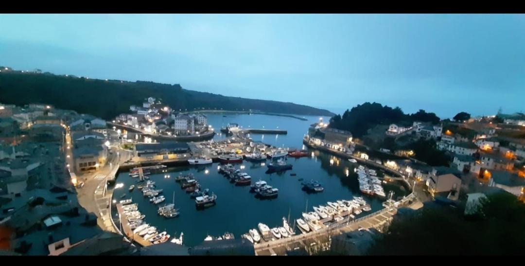 Apartamento Atico La Peña Luarca Exterior foto